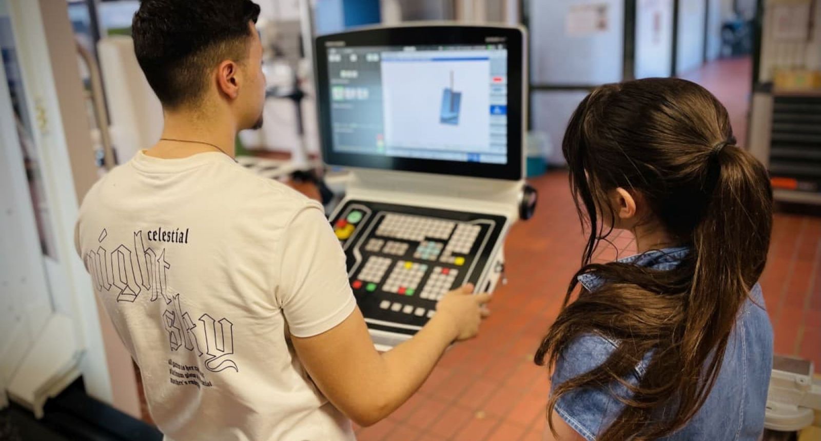 Schüler im Praktikum