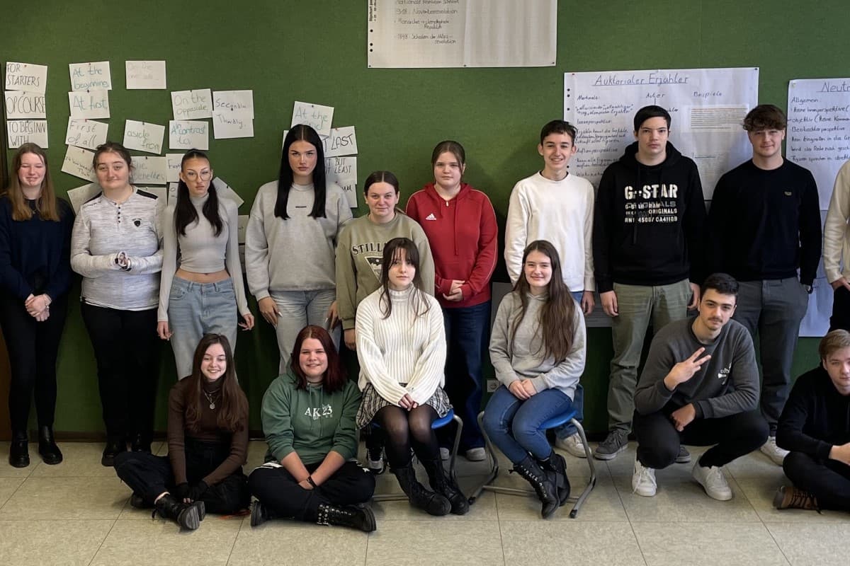 Klassenfoto der FOS Vorklasse