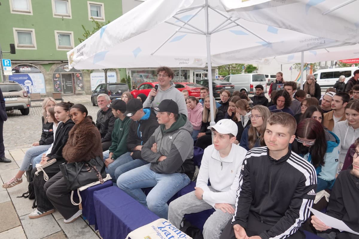 Schülergruppe