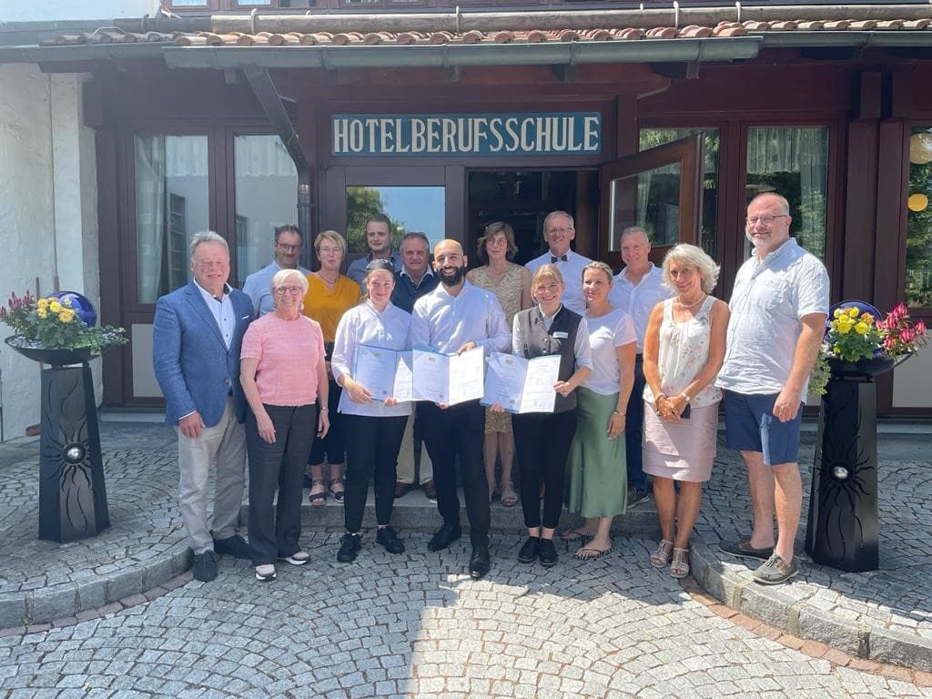 Zum Abschluss ein Drei-Gänge-Menü