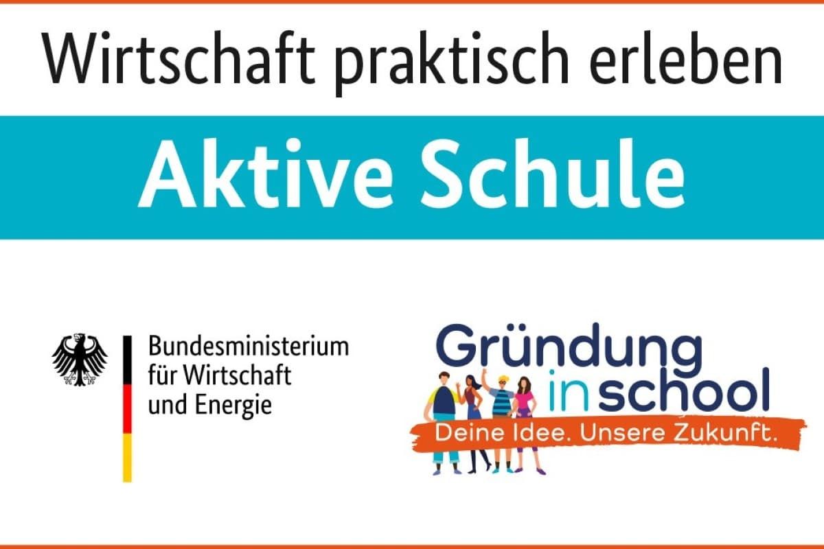 Logo Gründung in school