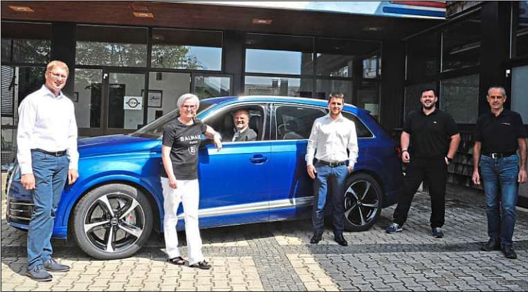 KFZ - Abteilung erhält neuen Audi SQ7